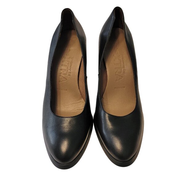 Wonders Leather Block Heel Pump - Picture 3 of 10